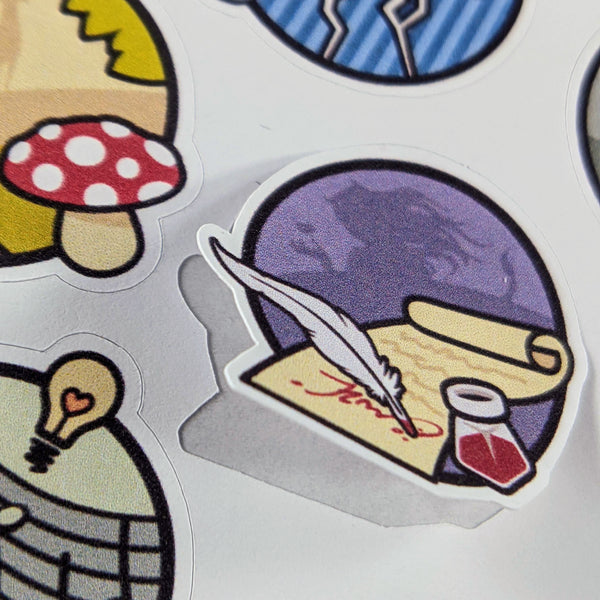 RolePins Sticker Sheets
