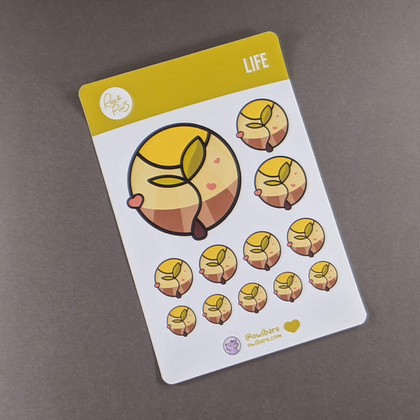 RolePins Sticker Sheets