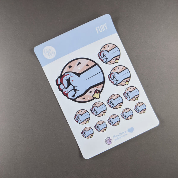 RolePins Sticker Sheets