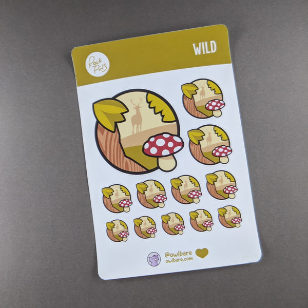 RolePins Sticker Sheets