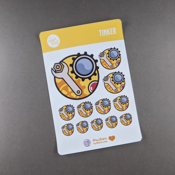 RolePins Sticker Sheets
