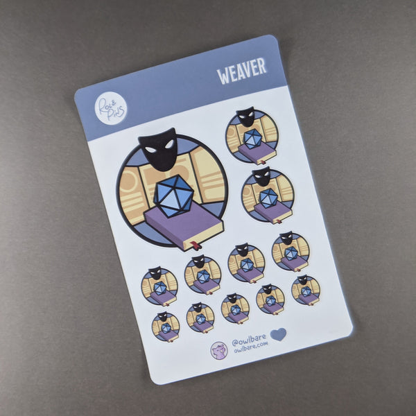 RolePins Sticker Sheets