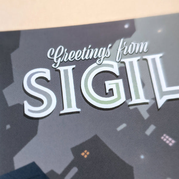 Greetings from Sigil Postcard