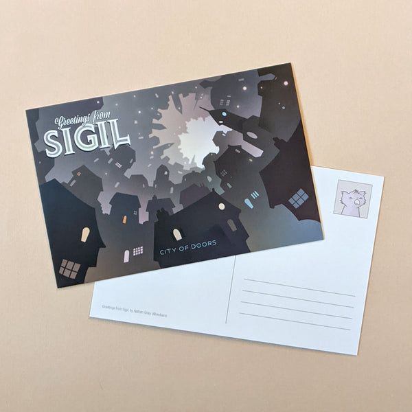 Greetings from Sigil Postcard